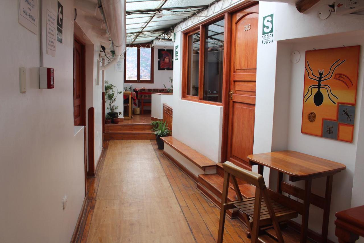 Hostal Turistico Illapa Cusco 119 Bagian luar foto